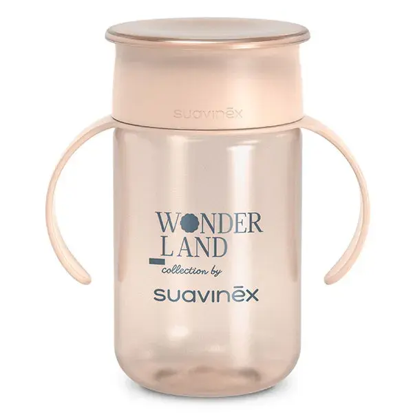 Suavinex, Wonderland, 360° Cup +12 meses - Rosa Wonderland - 340ml
