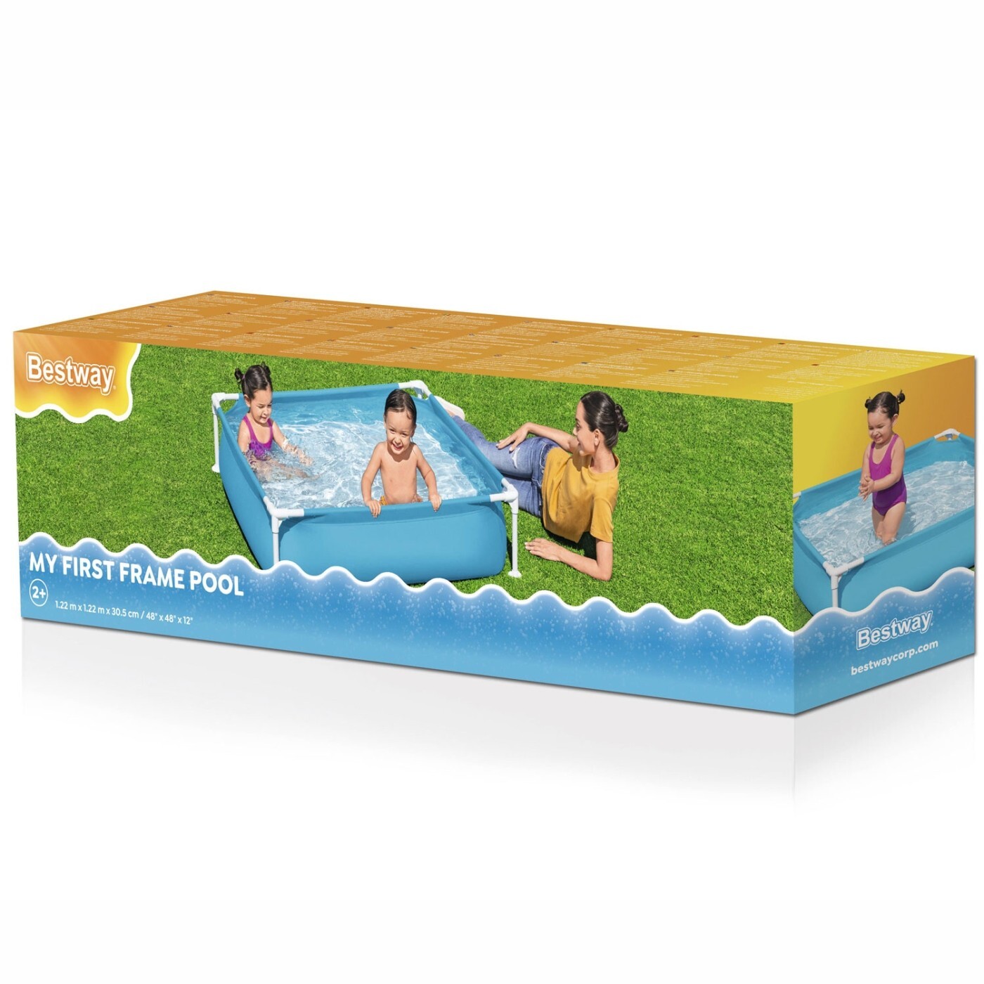 Bestway My First Frame Pool 1.22m x 1.22m x 30.5cm