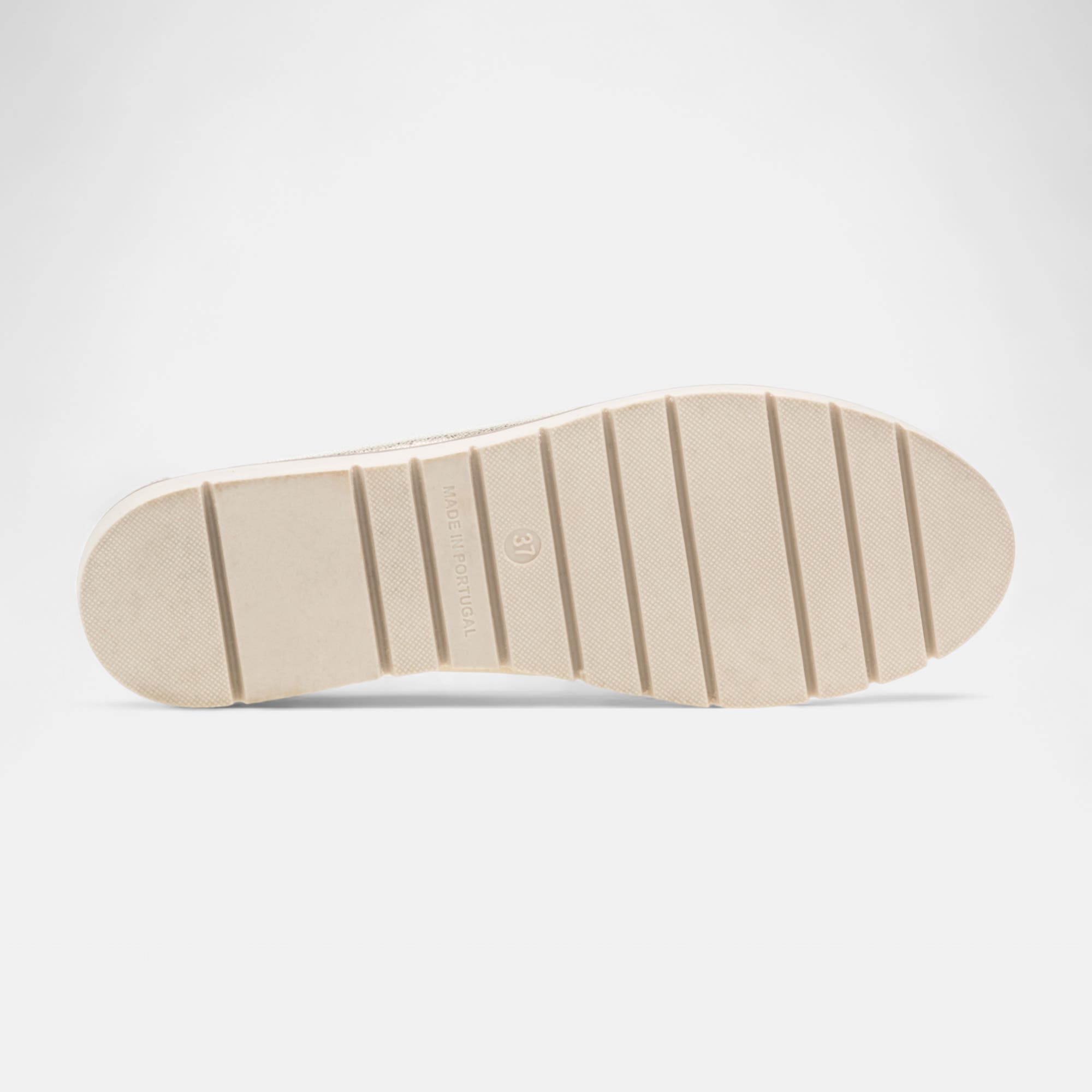 Mocassins Femme en cuir or