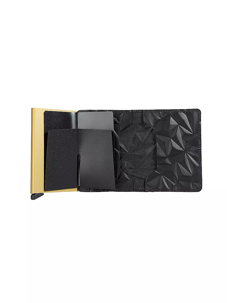 SECRID Geldbörse - Slimwallet black gold schwarz