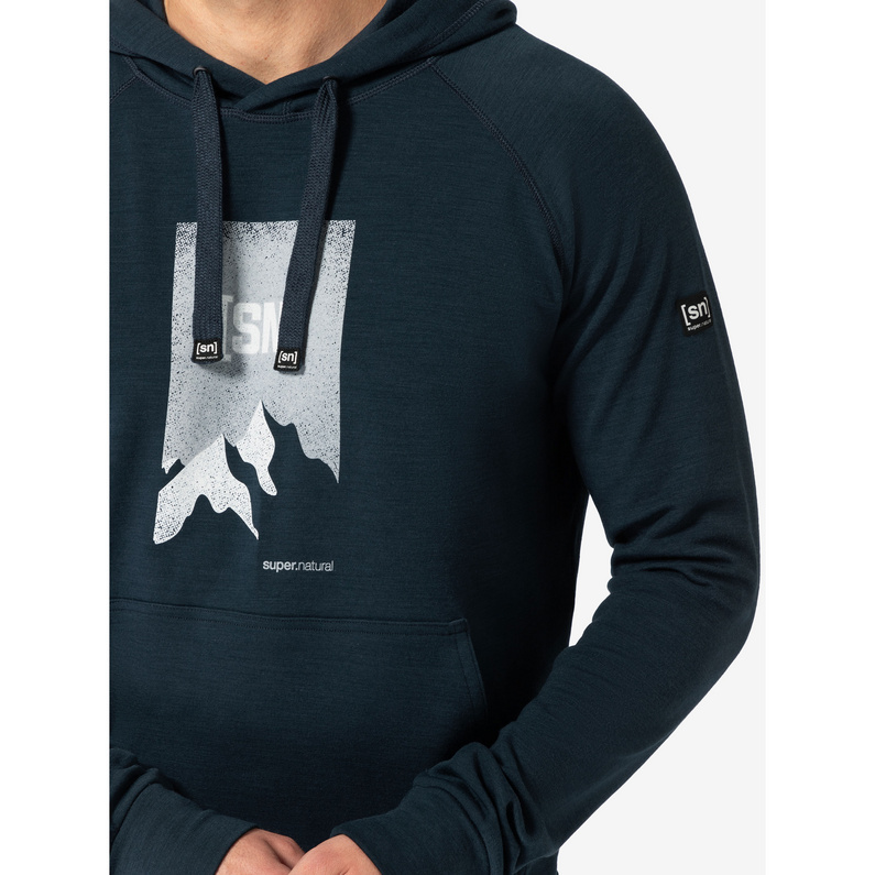 Super.Natural Herren Favourite 2 Pitch Hoodie