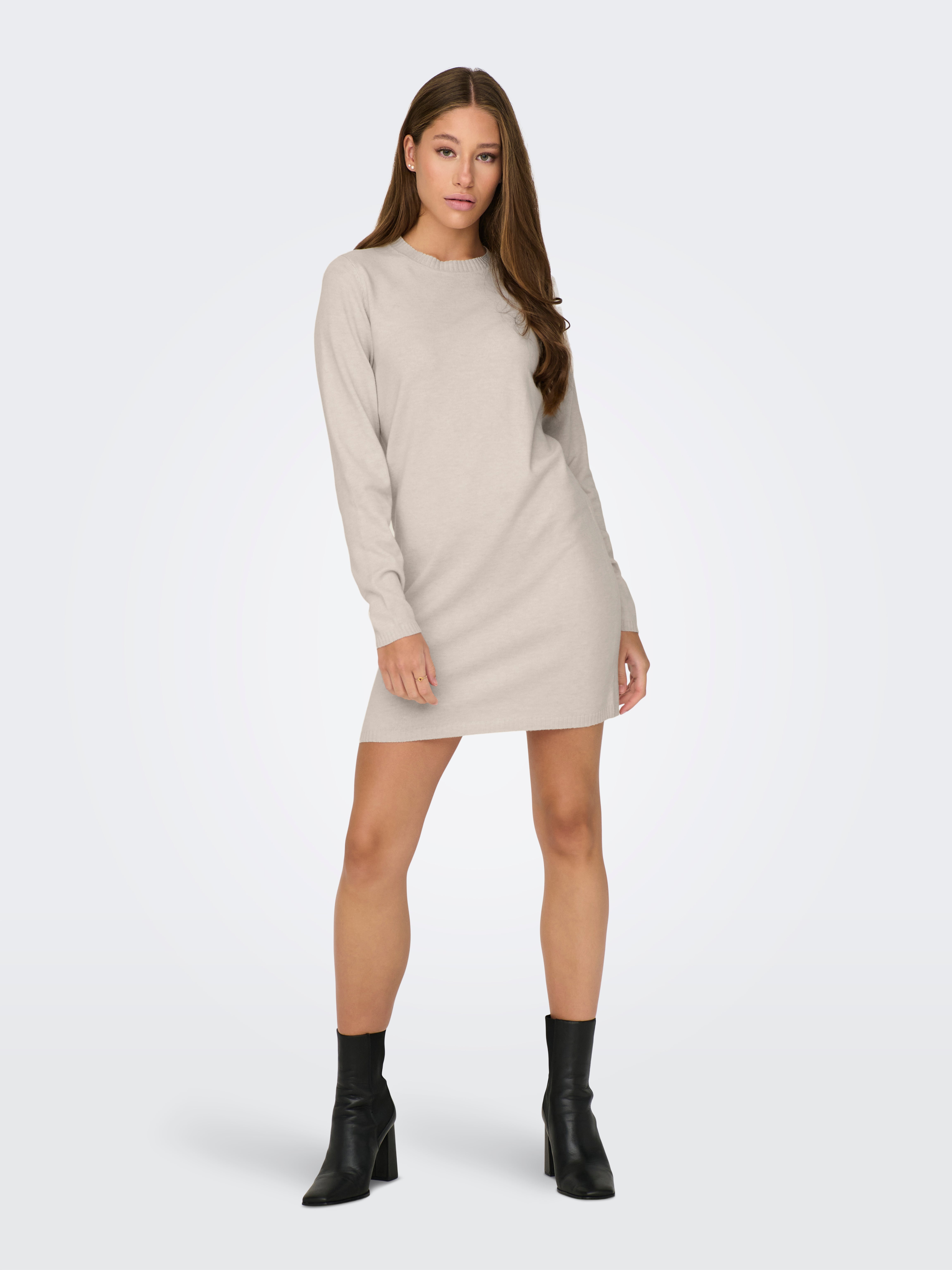 JDYPRIME Kurzes Kleid Whitecap Gray