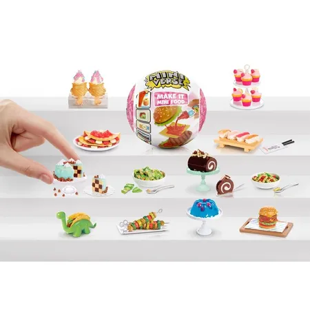 MGA Entertainment Miniverse - Make It Mini Foods: Diner in Sidekick Series 3A, sortiert