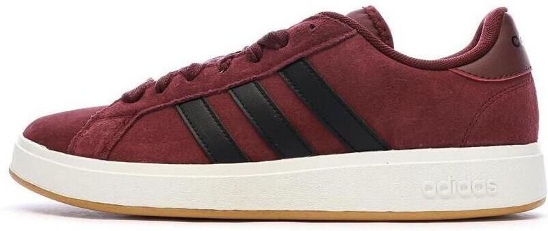 Adidas Grand Court Base 00s suede sneakers bordeauxrood 1 3 Uitneembare zool
