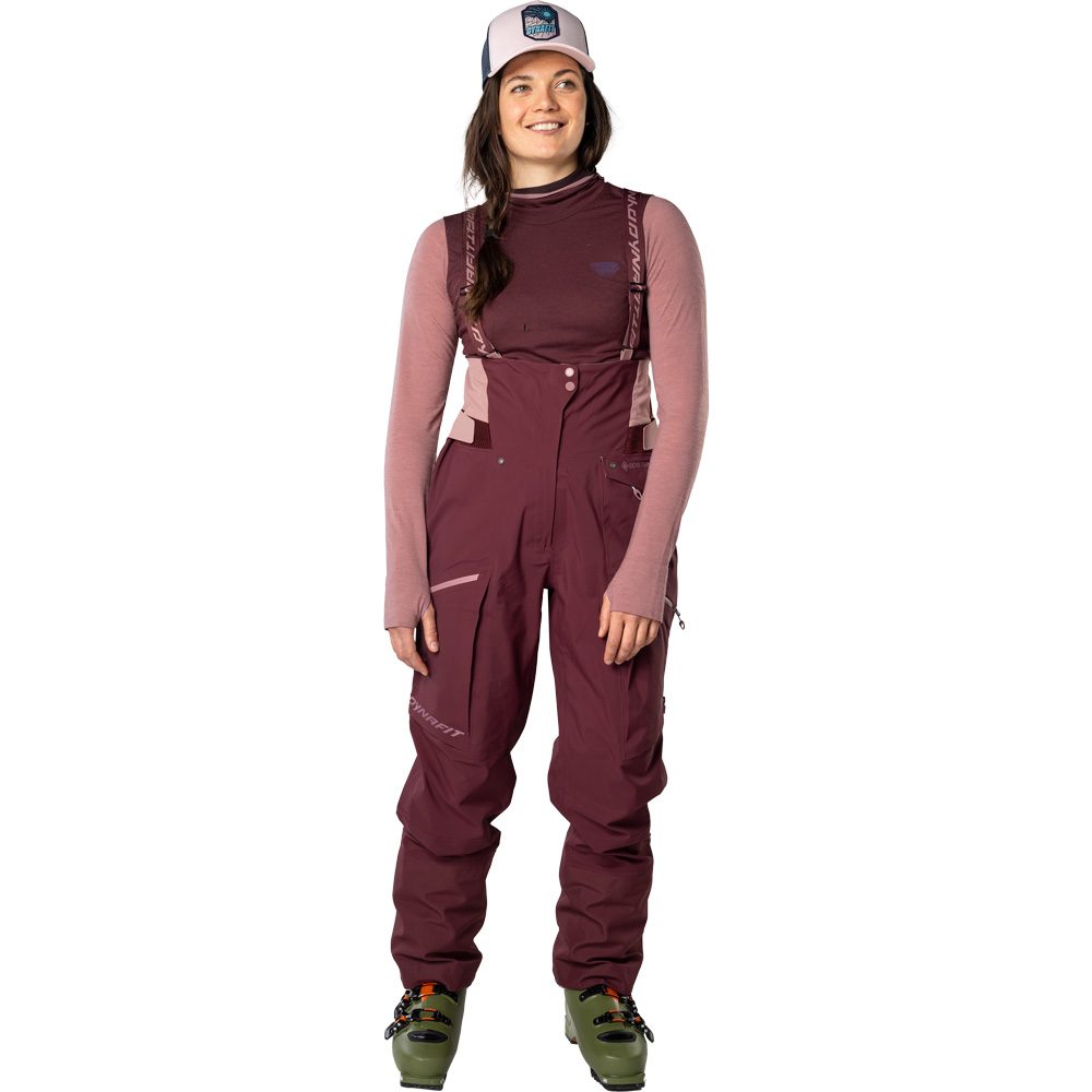 Dynafit Tigard GORE-TEX® Hardshellhose Damen burgundy