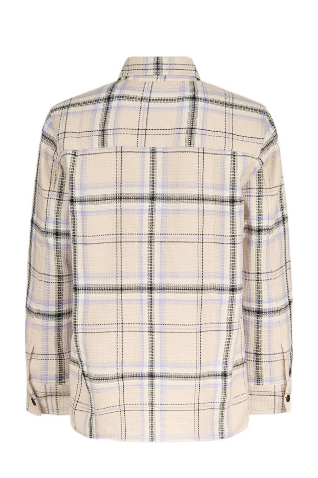 Shoeby gestreept overshirt ecru
