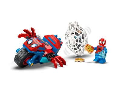 LEGO Spidey op zijn motor vs. Rhino (11206)
