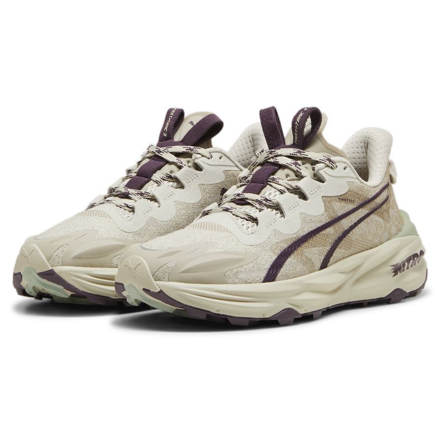 PUMA Chaussures de Running Fast-Trac Nitro 3 - Sable/Oak Branch/Midnight Plum Femme
