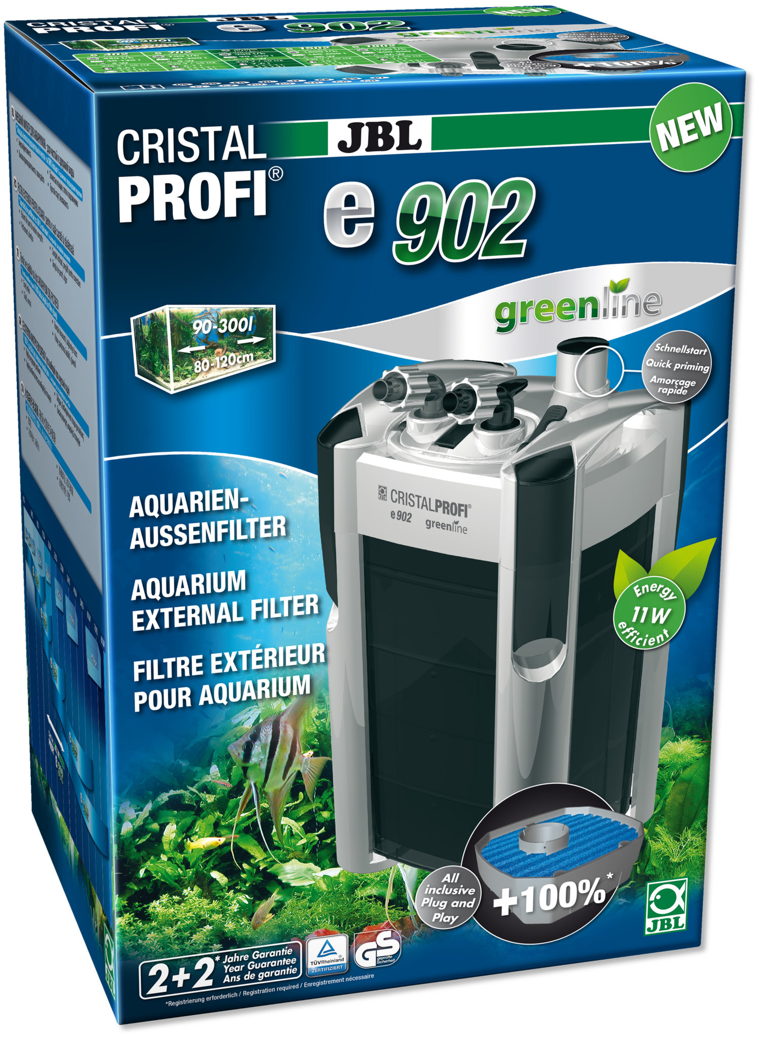 JBL CristalProfi e902 Greenline   JBL ProClean Bac