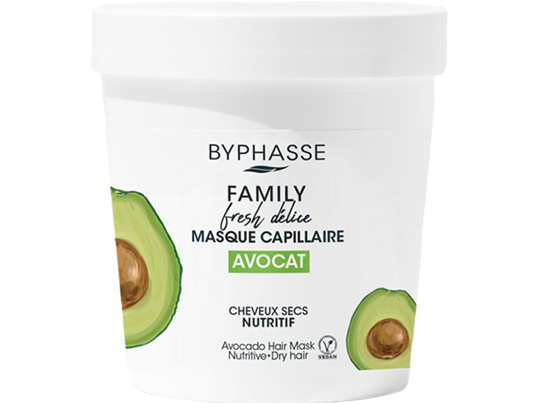 MASCARA BYPHASSE ABACATE CAB. SECO 250ML