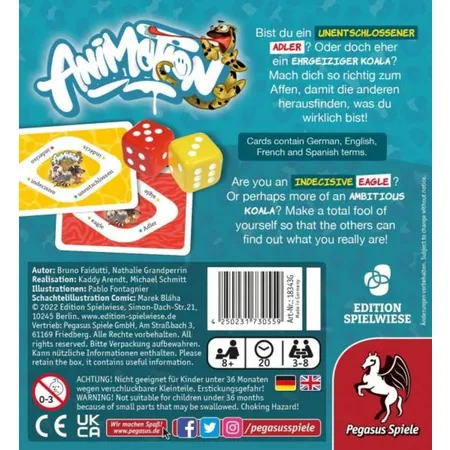 Pegasus Spiele Animotion (Edition Spielwiese)