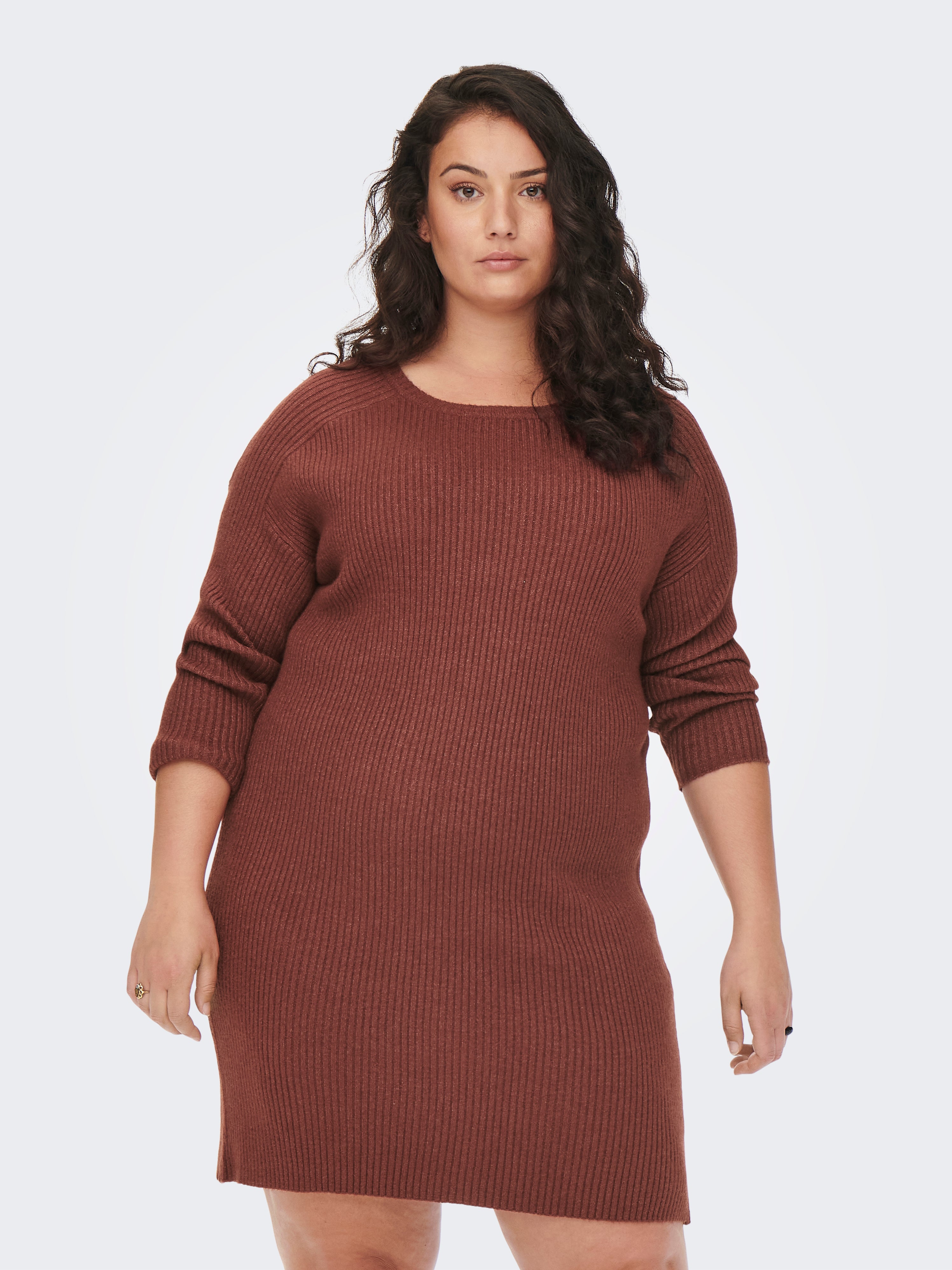 CARFIA Langes Kleid Spiced Apple