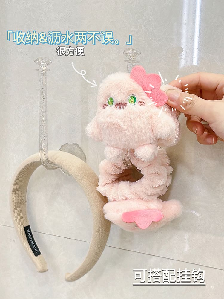 Baburu - Monster Chenille Face Wash polsband / hoofdband / haak / set (verschillende ontwerpen)