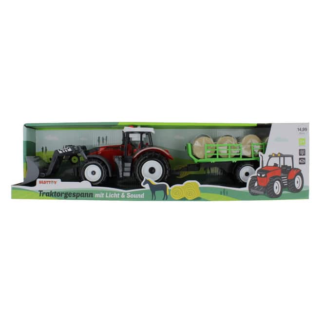 Besttoy - Traktor mit Anhänger - 1 Stück