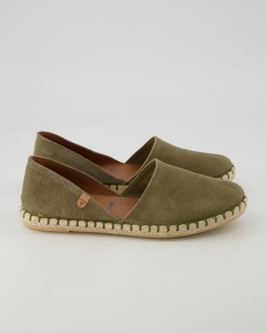 Verbenas Carmen Serraje Espadrilles in Grün