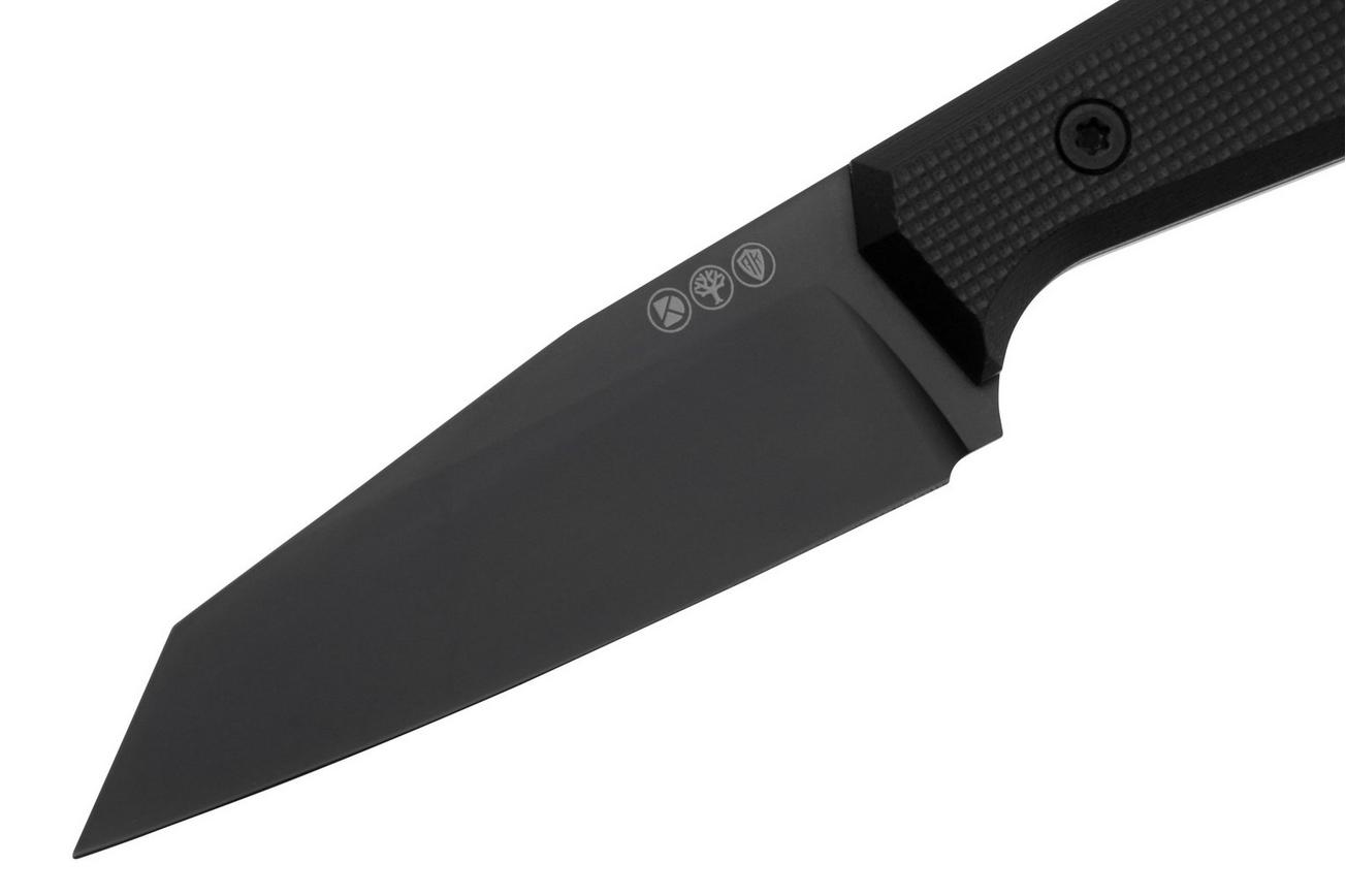 Boker Daily Knives AK1, 130502 Black Reverse Tanto Black G10, vaststaand mes