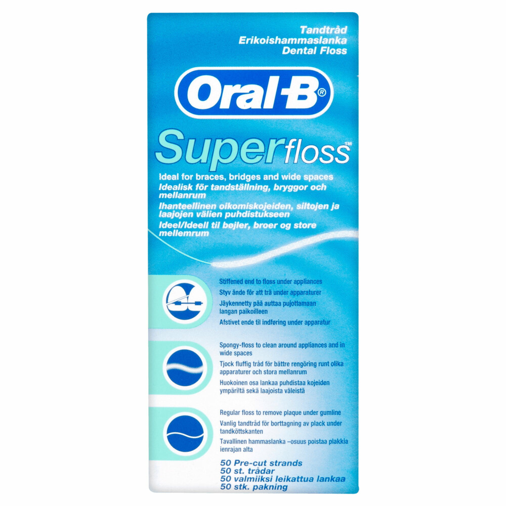 Oral-B Super Floss 50 stuks