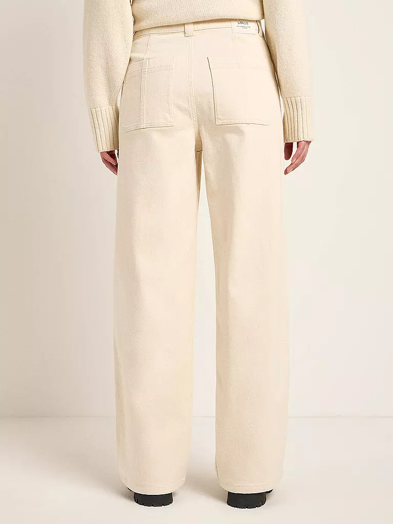 LANIUS Jeans Wide Leg  creme