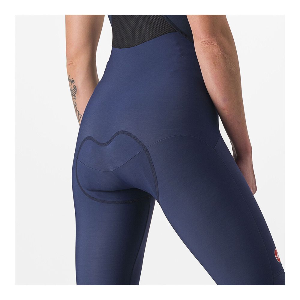 Castelli SORPASSO ROS - Collant À bretelles Femme belgian blue/silver reflex