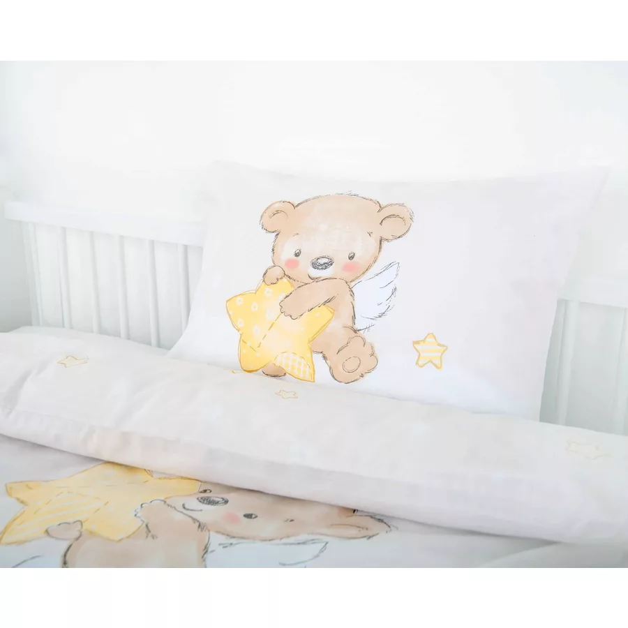 babybest®Flanell-Bettwäsche Kleiner Schutzengel 100 x 135 cm