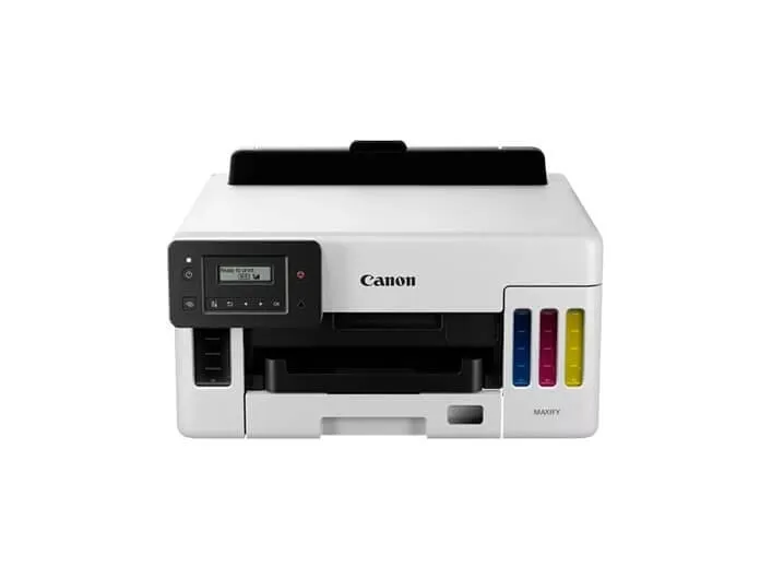 Canon MAXIFY GX5050 - Printer - farve - Duplex - blækprinter - ITS - A4/Legal - 600 x 1200 dpi - op til 24 ipm (mono) / op til 15.5 ipm (farve) - kapacitet: 350 ark - LAN, Wi-Fi(n), USB 2.0