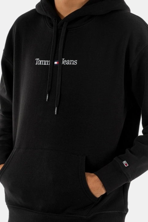 sweat tommy jeans dm0dm15013 noir