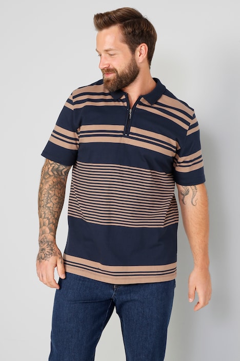 Boston Park Poloshirt, Halbarm, Ringel, bis 72/74