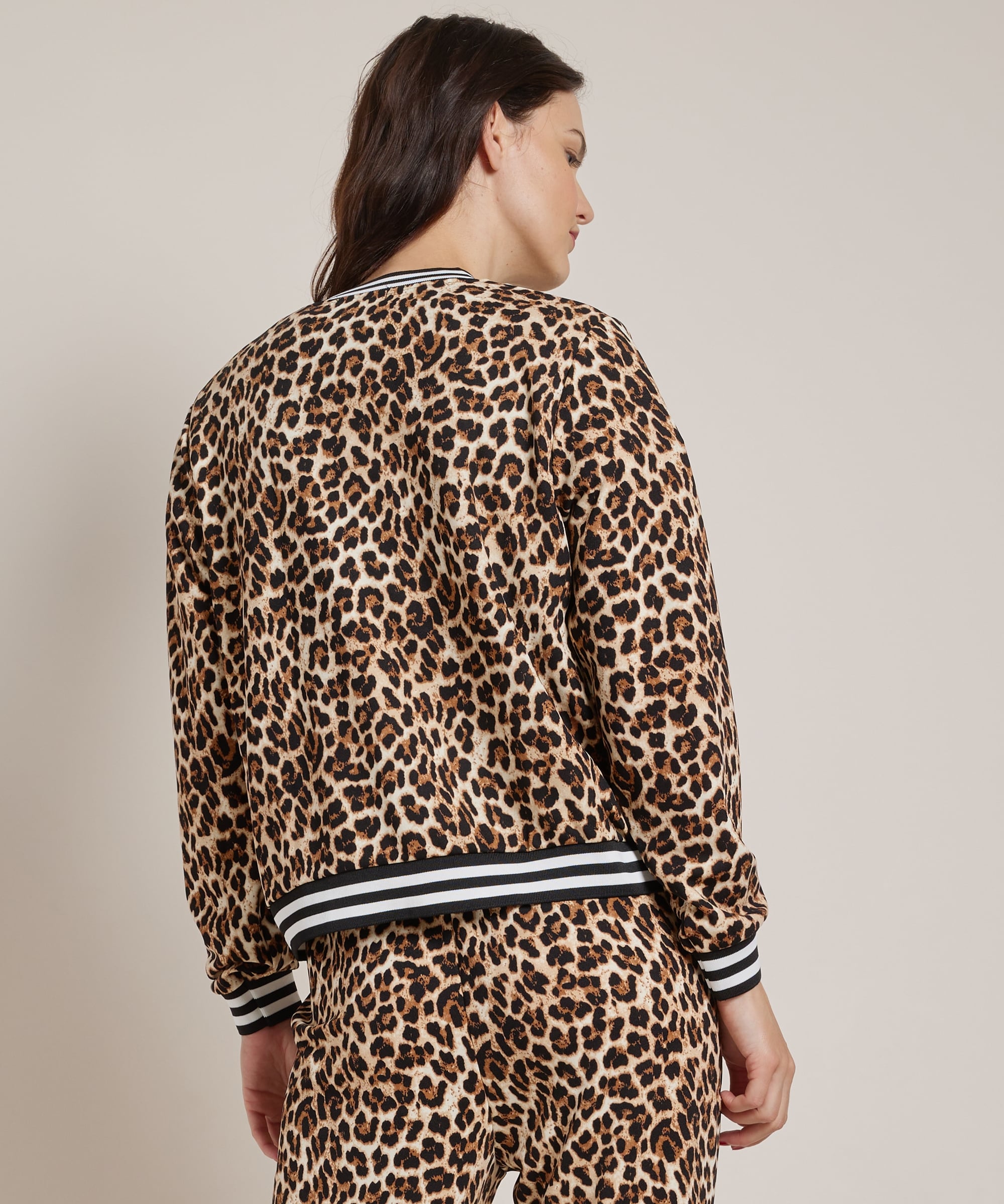 bomber jasje met all-over print