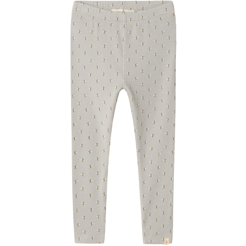 Køb Lil'Atelier Mirage Gray Snow Drop Gago Kye Slim Leggings