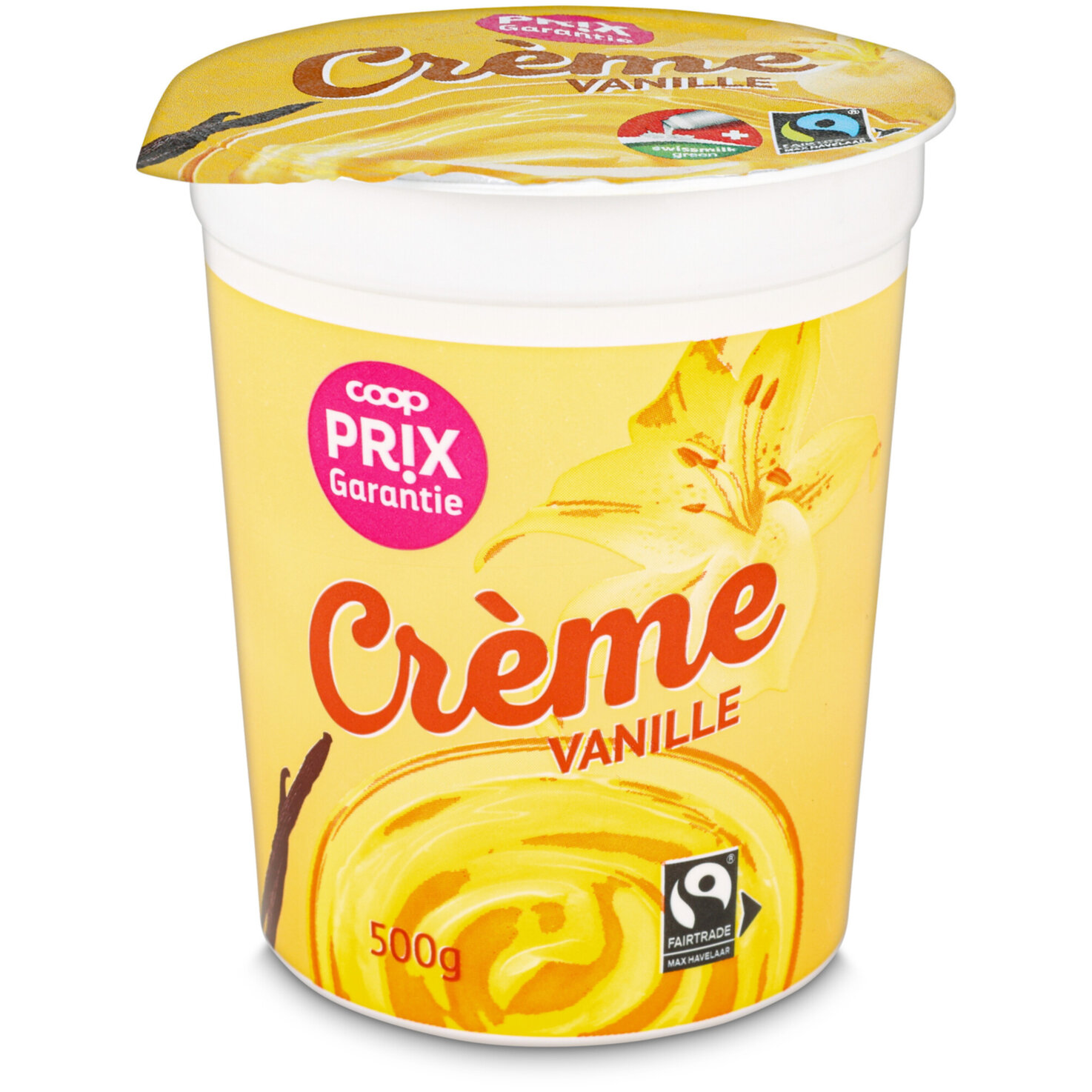Prix Garantie Fairtrade Crème Vanille -