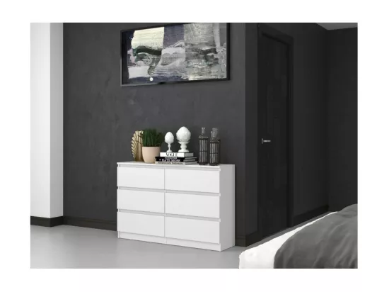 Commode Malwa M6/120 BLANC