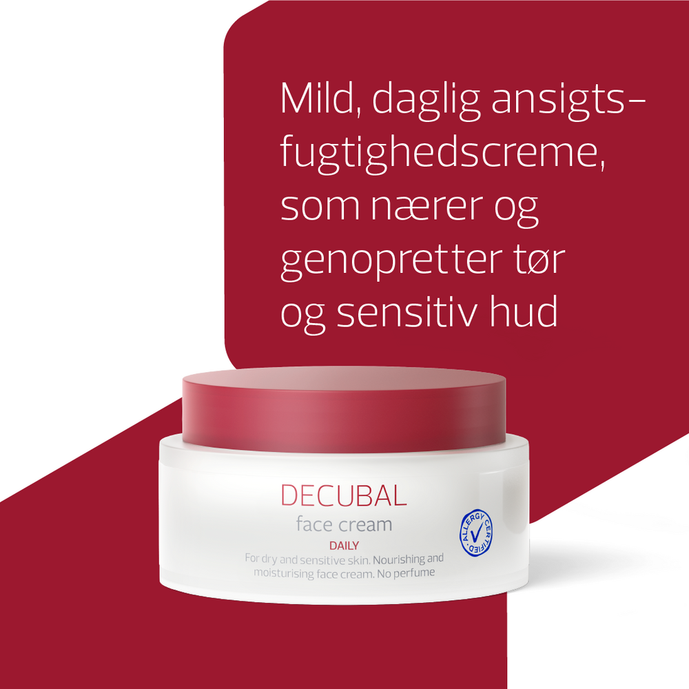 Decubal Face Cream 18% - 75 ml.
