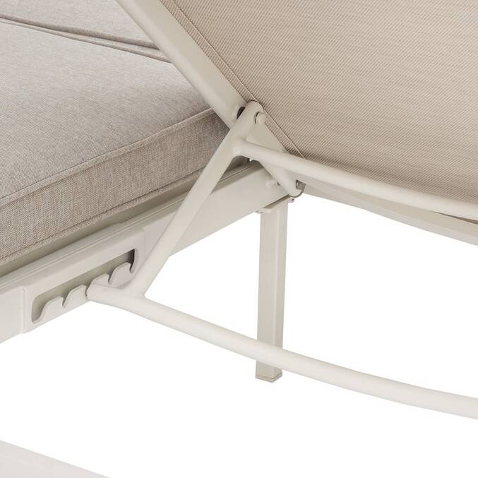 Lit de piscine double ÉVASION Argile & Beige
