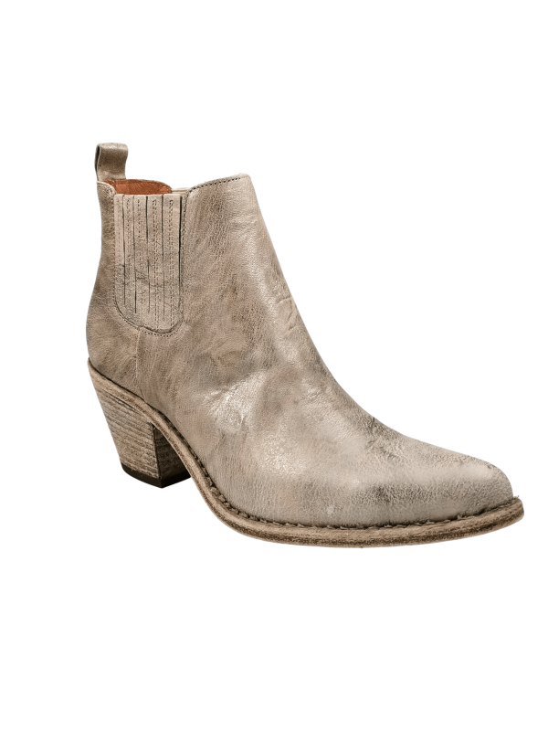 Bottines Santiag Cuir ER506 Metal Stone - Semerdjian
