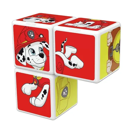 Geomag MAGICUBE Paw Patrol Marshall, Rubble und Zuma 3 Würfel