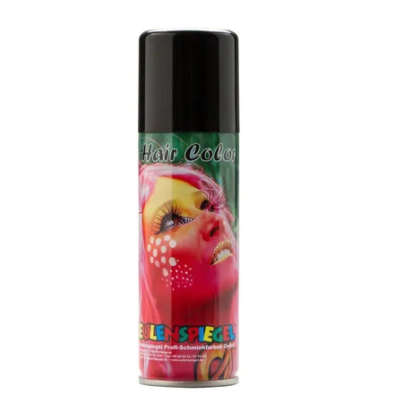Eulenspiegel Color Haarspray Schwarz, 125ml