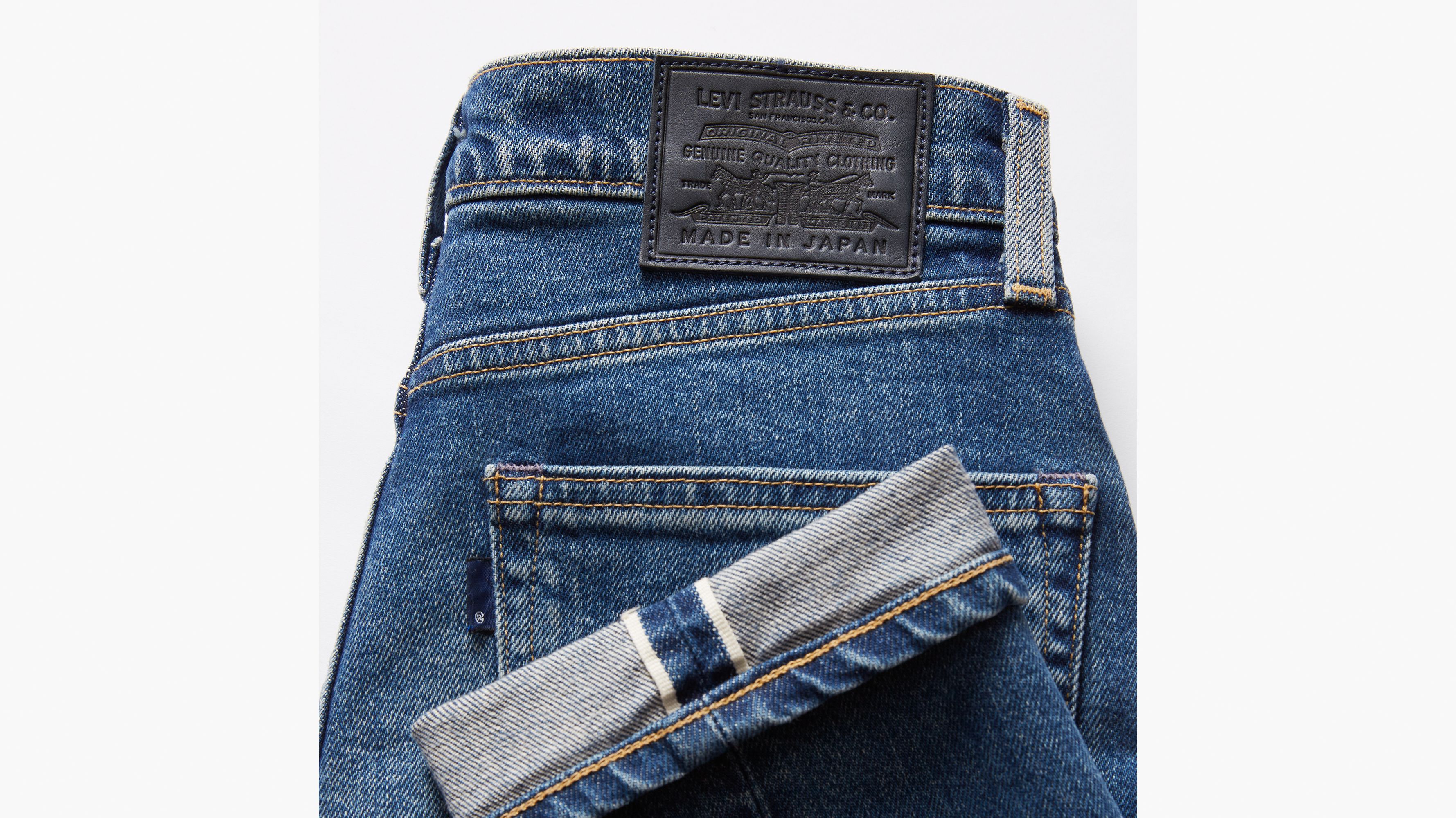 Levi's® jean slim taille haute Made in Japan - Mij Nonkina - Bleu
