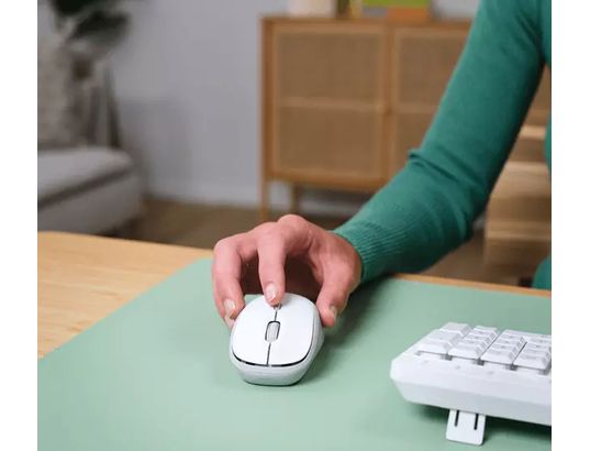 TRUST - Souris sans fil Yvi+ Compact Multi-Device Wireless Blanc - 25454