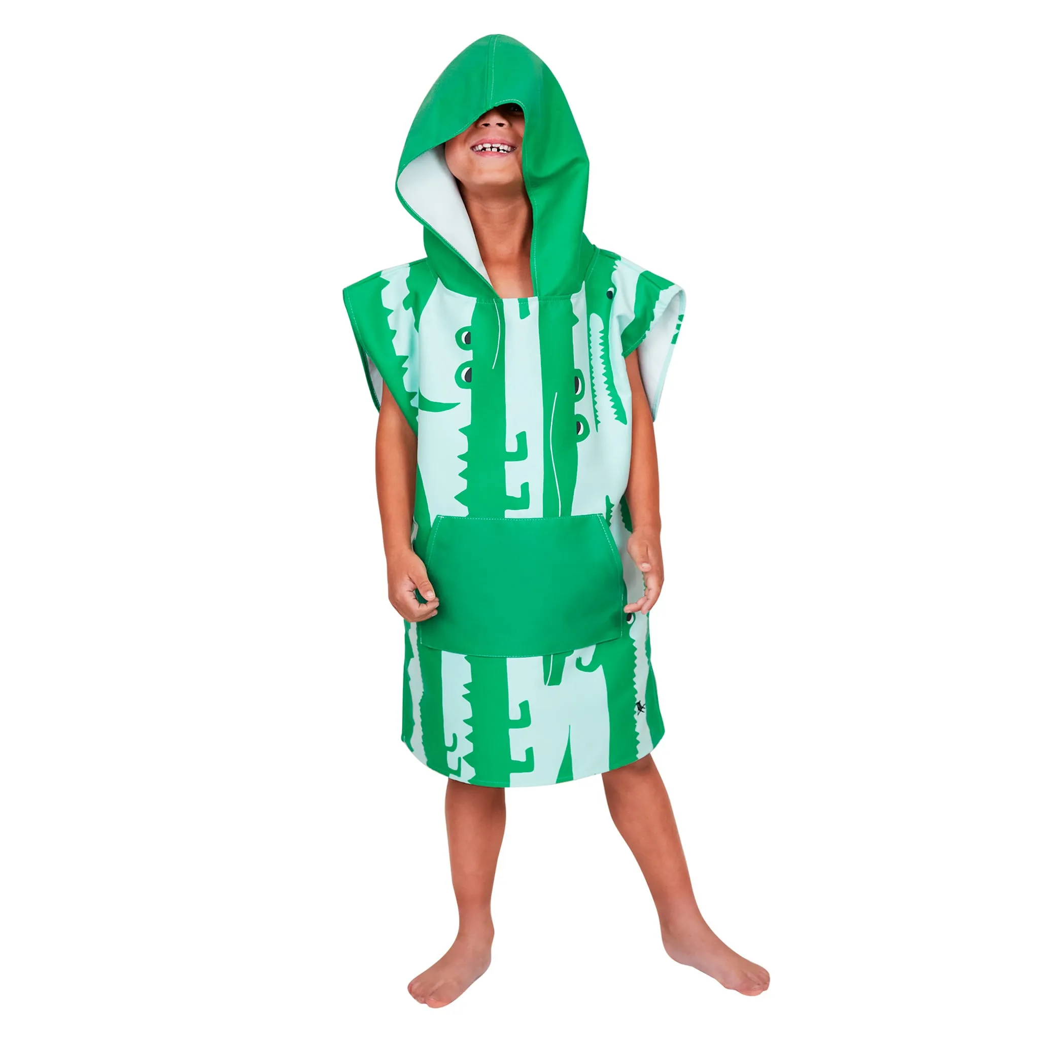 Dock & Bay Poncho 3-5ans - Alligator