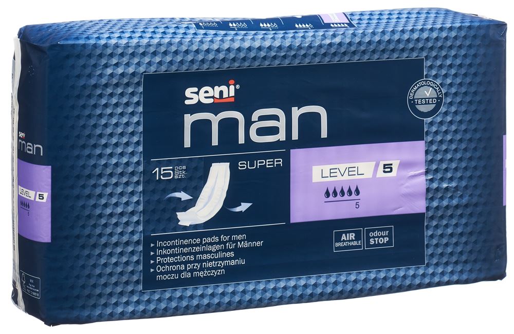 Seni Man Super<br>15 Stück, Beutel, Level 5