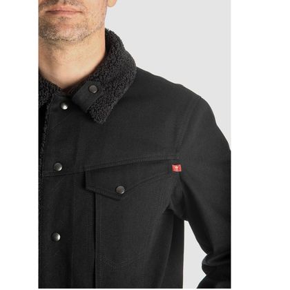 Veste Pando Moto HUSKY - Noir