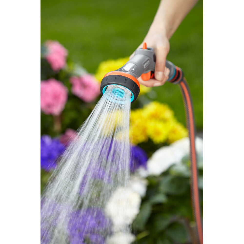 Gardena Comfort Reinigingsbroes met Sproeinevel en harde straal Comfort