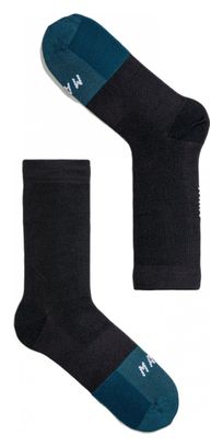 Paire de Chaussettes MAAP Division Noir / Cyan