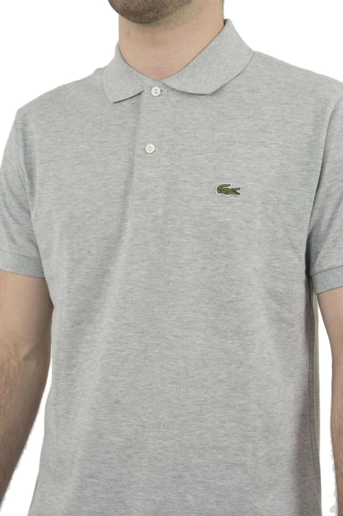 Polos lacoste l1264 cca cca argent chiné