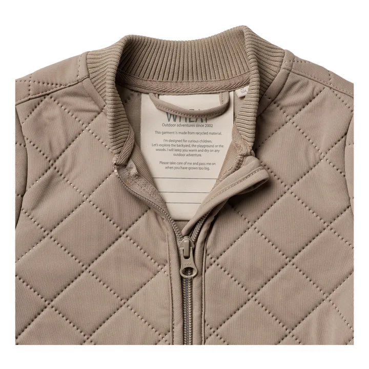 Wheat Veste Matelassée Loui Fibres Recyclées | Beige