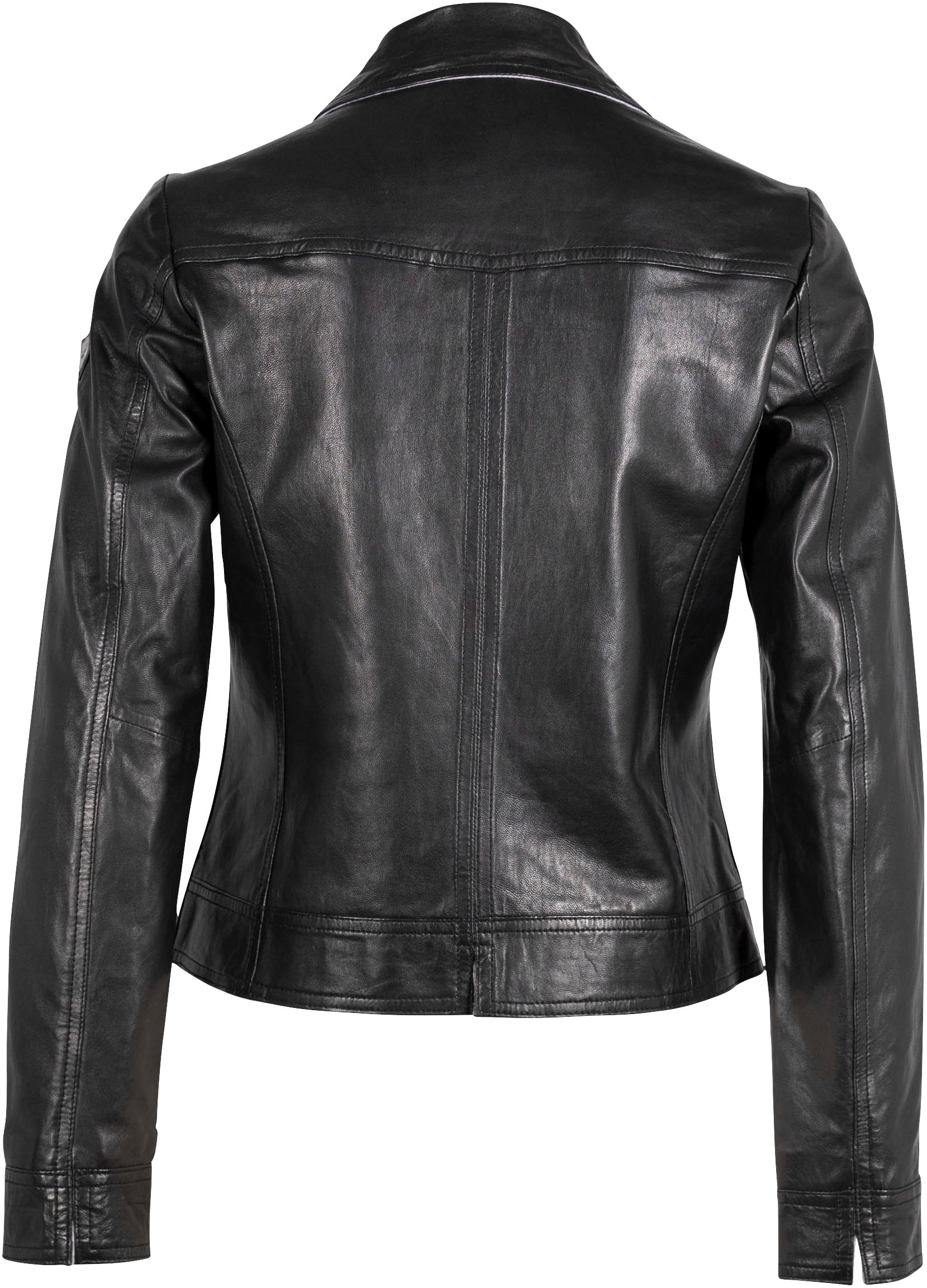 Mauritius Lederjacke »MWLusan« mit Umlegekragen
