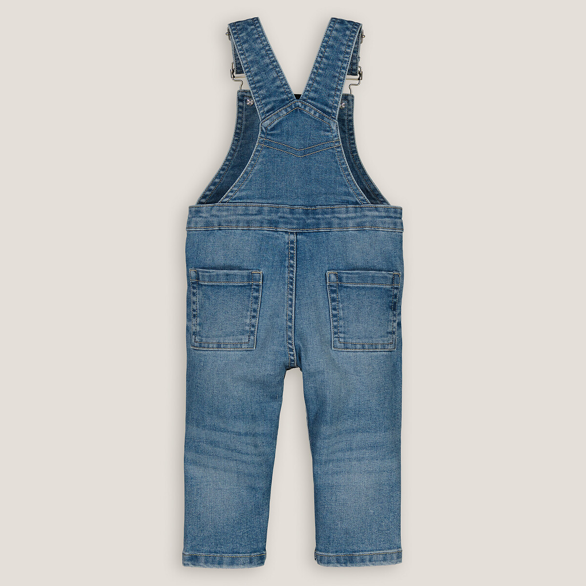 COLEÇÕES LA REDOUTE<br>Salopete em jeans
