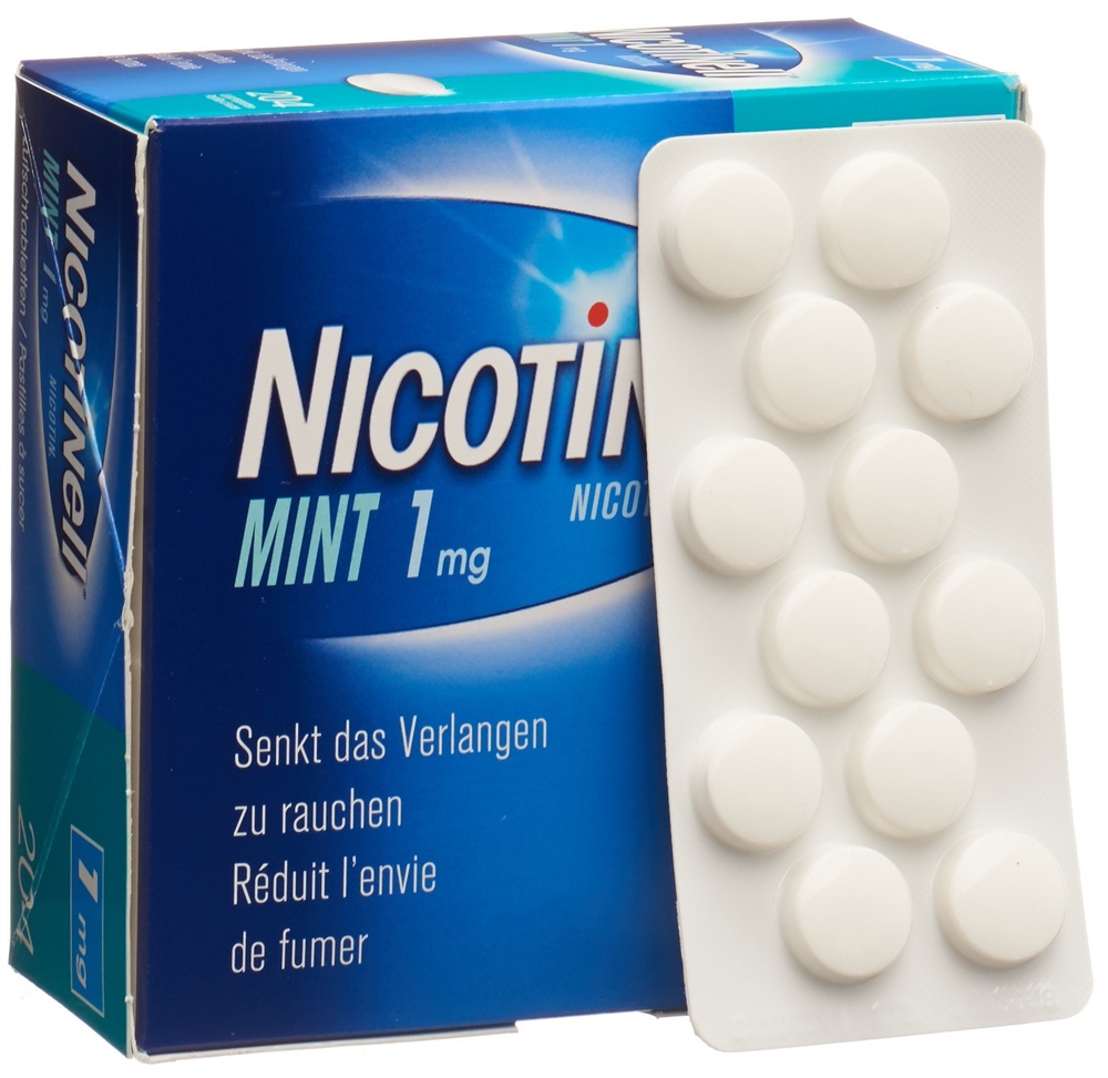 NICOTINELL Lutschtabl 1 mg mint Blist 204 Stk