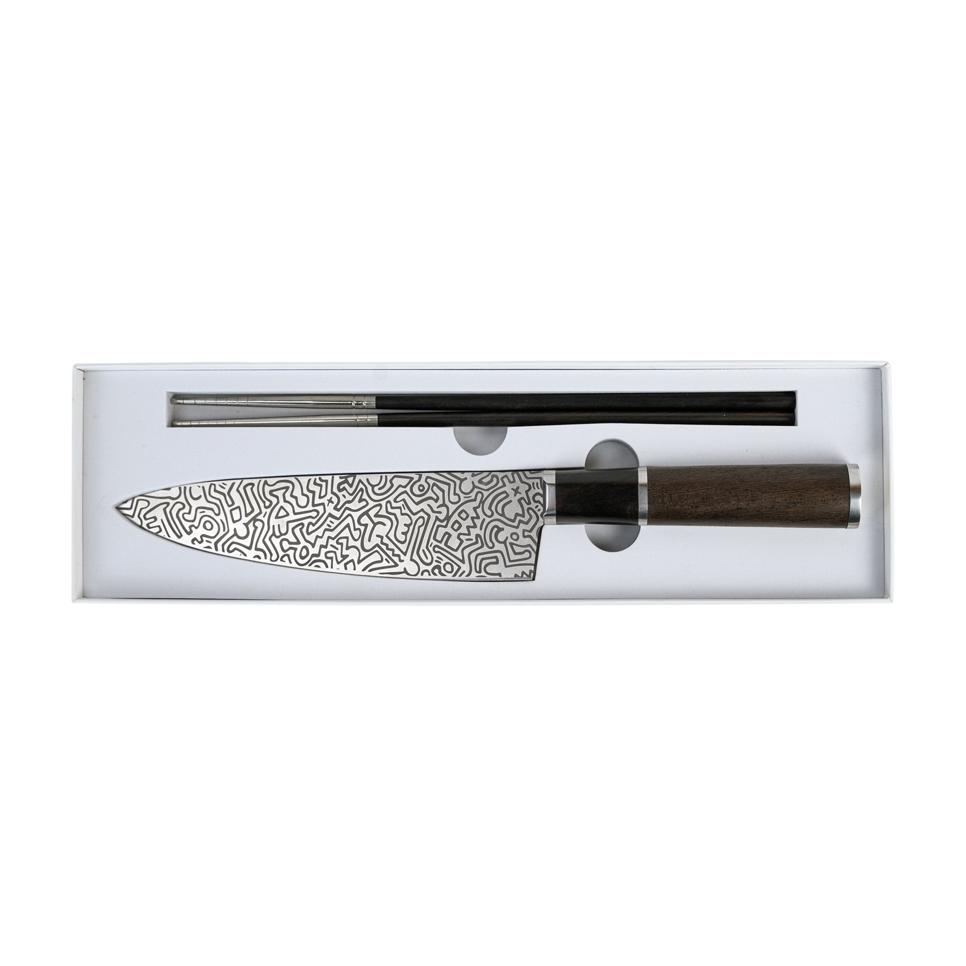 Homeyâs Keith Haring Collection â RVS Koksmes en Saibashi Chopsticks