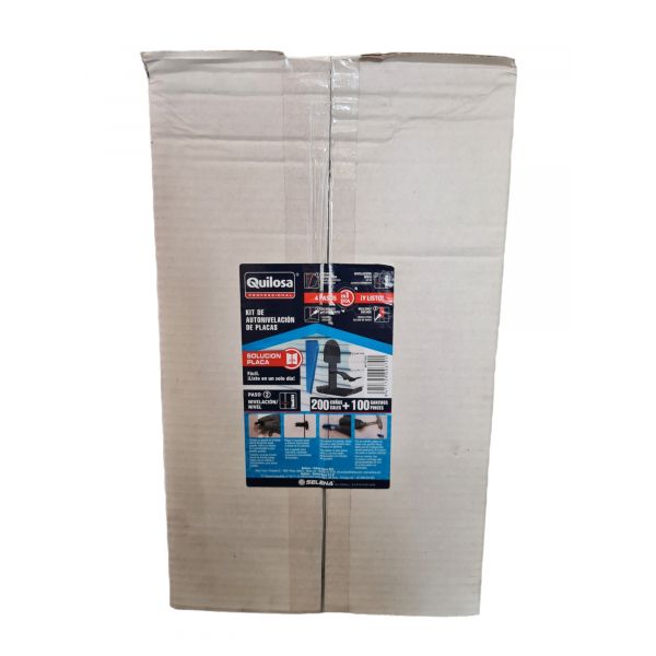 Quilosa Kit Nivelamento Placa Gesso Cartonado 200 100 Pcs - QLS.10048425